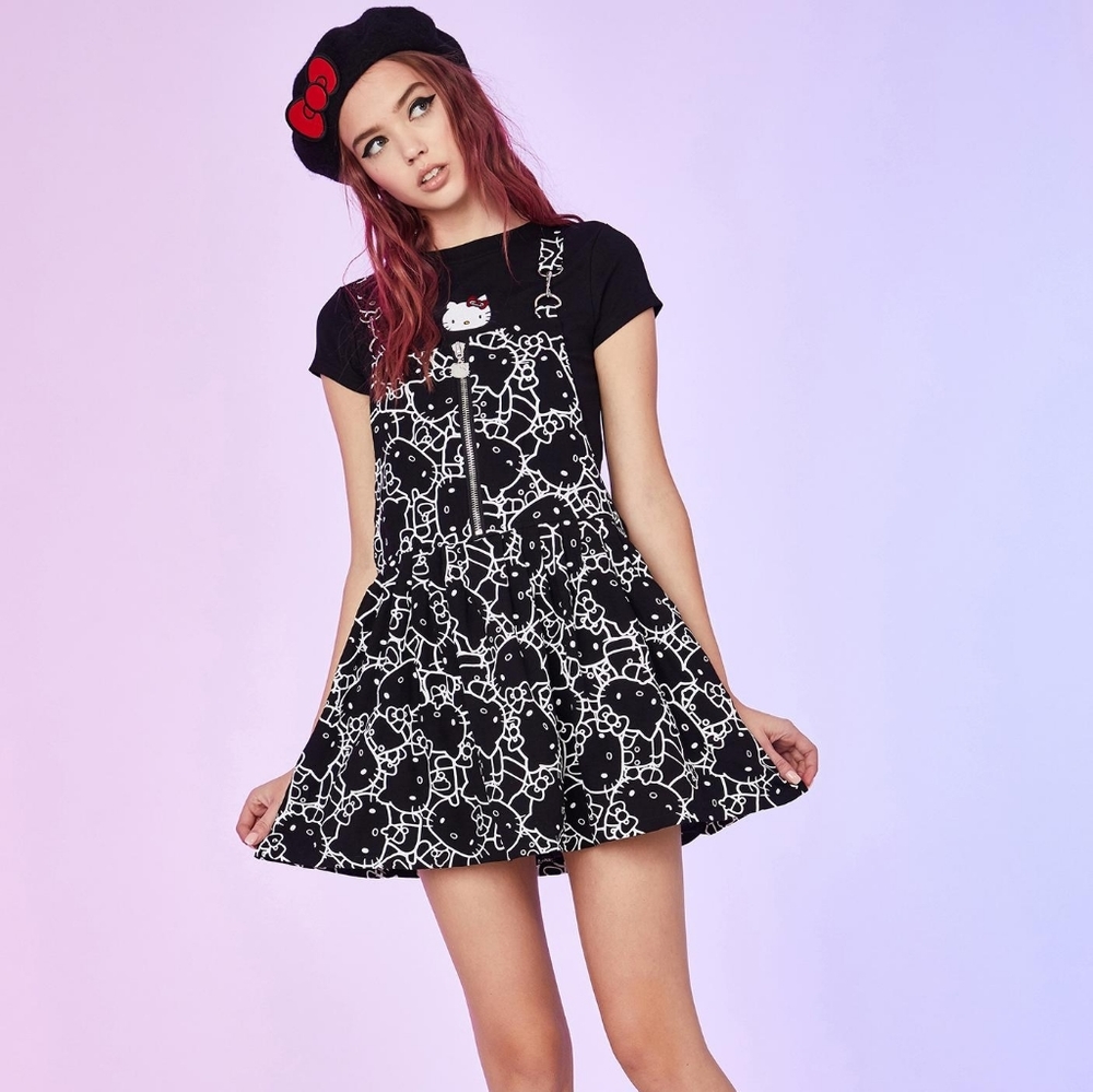 Dolls Kill X Hello Kitty pinafore